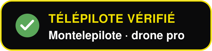 Profil vérifié sur Montelepilote Télépilote vérifié Montelepilote